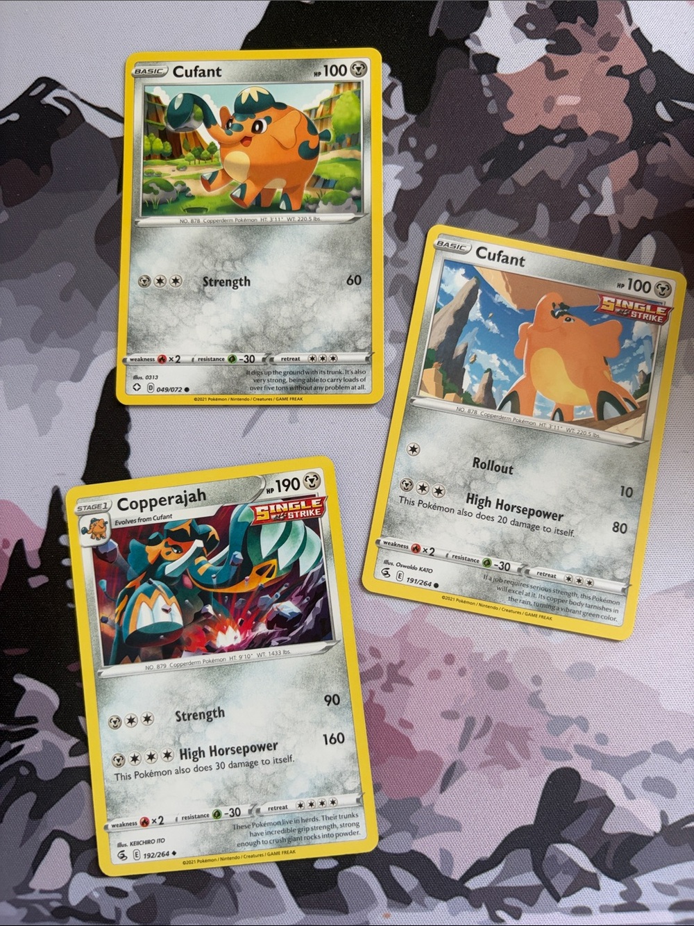 Cufant & Copperajah Evolution Collection Lot | 3 Pokémon Cards | ✨5/$25✨